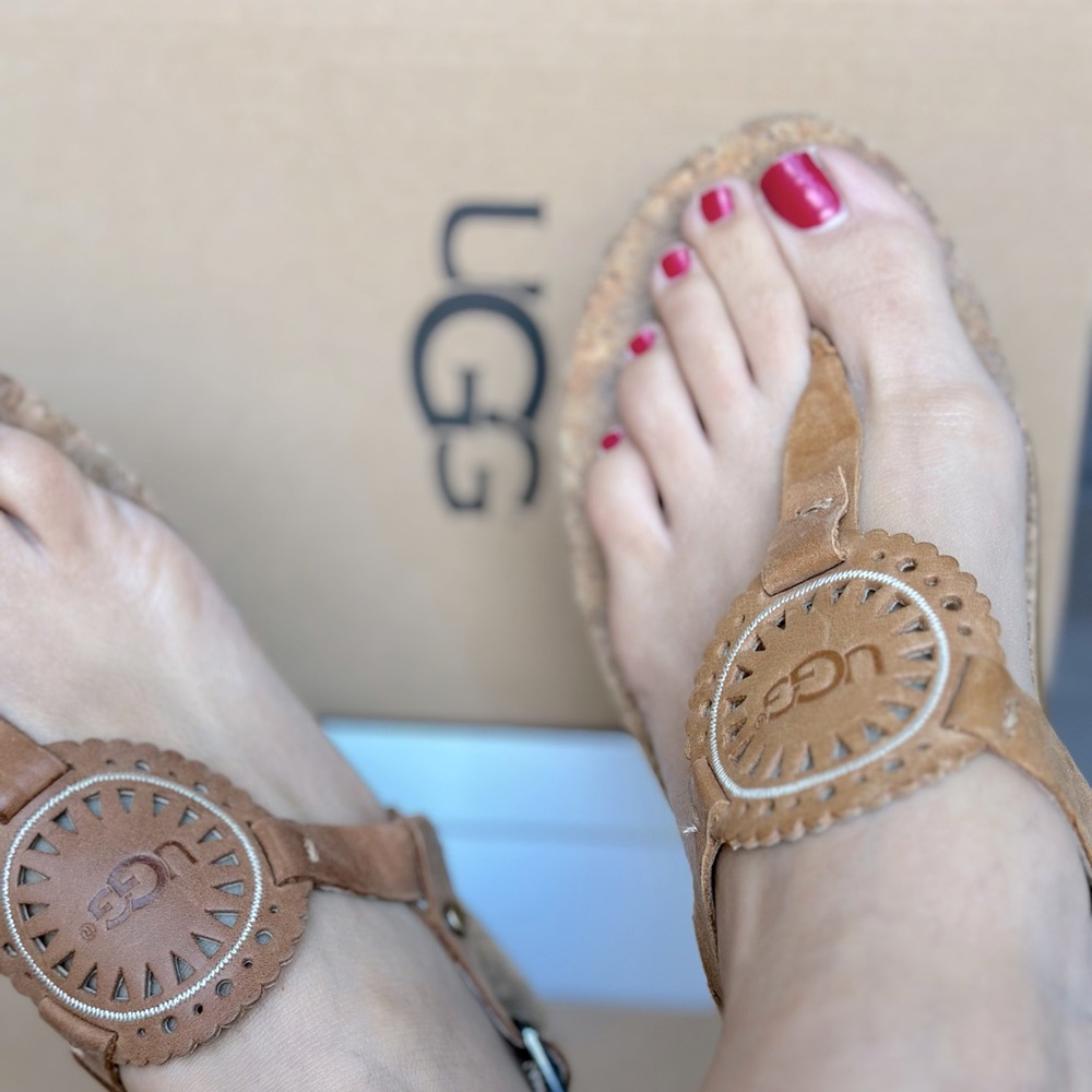 Ugg Leather Sandals